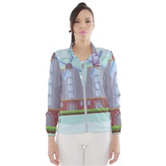 Amsterdam Landmark Landscape Women s Windbreaker by Sudheng