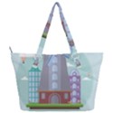 Amsterdam Landmark Landscape Full Print Shoulder Bag View2