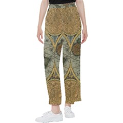 Vintage World Map Women s Pants  by Sudheng