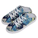 The Great Wave Of Kanagawa Painting Starry Night Van Gogh Half Slippers View2