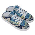 The Great Wave Of Kanagawa Painting Starry Night Van Gogh Half Slippers View3