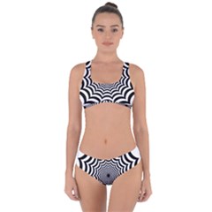 Spider Web Hypnotic Criss Cross Bikini Set by Amaryn4rt