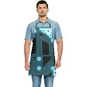 A Completely Seamless Background Design Circuitry Kitchen Apron View1