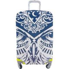 Owl Luggage Cover (large) by Amaryn4rt