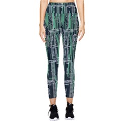 Printed Circuit Board Circuits Pocket Leggings  by Celenk