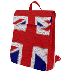 Union Jack Flag National Country Flap Top Backpack by Celenk