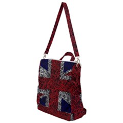 Union Jack Flag Uk Patriotic Crossbody Backpack by Celenk