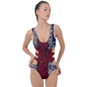 Union Jack Flag Uk Patriotic Side Cut Out Swimsuit View1