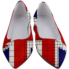 Union Jack Flag Uk Patriotic Women s Block Heels  by Celenk