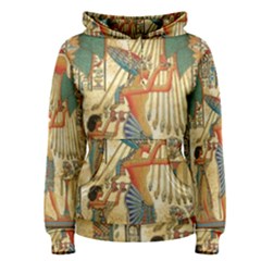 Egyptian Man Sun God Ra Amun Women s Pullover Hoodie by Celenk