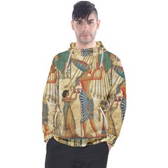 Egyptian Man Sun God Ra Amun Men s Pullover Hoodie by Celenk