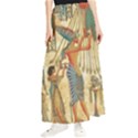 Egyptian Man Sun God Ra Amun Maxi Chiffon Skirt View1
