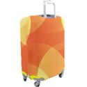 Abstract Orange Yellow Red Color Luggage Cover (Large) View2