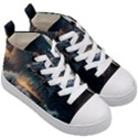 Fantasy People Mysticism Composing Fairytale Art 2 Kids  Mid-Top Canvas Sneakers View3