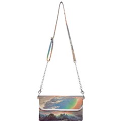 Abstract Art Psychedelic Arts Experimental Mini Crossbody Handbag by Uceng