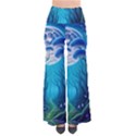 Blue Forrest Jungle,tree Trees Nature Landscape So Vintage Palazzo Pants View1