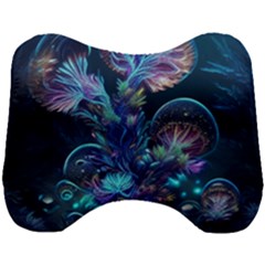 Fantasy People Mysticism Composing Fairytale Art 3 Head Support Cushion by Uceng