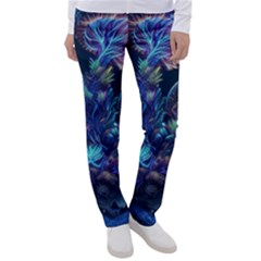 Fantasy People Mysticism Composing Fairytale Art 3 Women s Casual Pants by Uceng