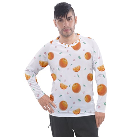 Oranges Men s Pique Long Sleeve Tee by SychEva