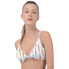 Carrot Knot Up Bikini Top by SychEva