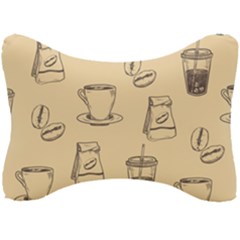 Coffee-56 Seat Head Rest Cushion by nateshop