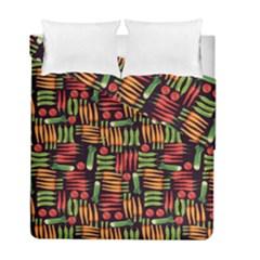 Vegetable Duvet Cover Double Side (full/ Double Size) by SychEva