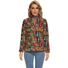 Vegetable Women s Puffer Bubble Jacket Coat by SychEva