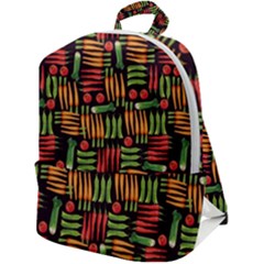 Vegetable Zip Up Backpack by SychEva