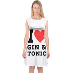 I Love Gin And Tonic Capsleeve Midi Dress by ilovewhateva