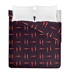 Hot Peppers Duvet Cover Double Side (full/ Double Size) by SychEva