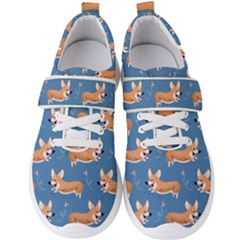 Corgi Patterns Men s Velcro Strap Shoes by Salman4z