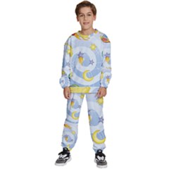 Science Fiction Outer Space Kids  Sweatshirt Set by Salman4z