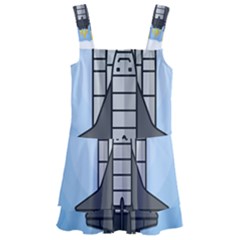 Rocket Shuttle Spaceship Science Kids  Layered Skirt Swimsuit by Salman4z