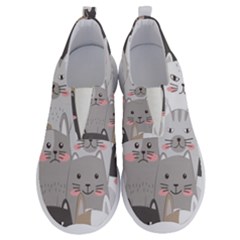Cute Cats Seamless Pattern No Lace Lightweight Shoes by Salman4z
