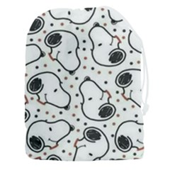 Dog Pattern Drawstring Pouch (3xl) by Salman4z