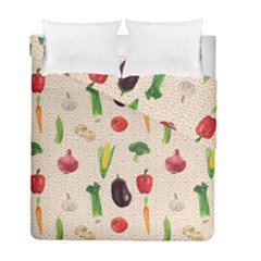 Vegetables Duvet Cover Double Side (full/ Double Size) by SychEva