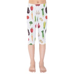 Vegetable Kids  Capri Leggings  by SychEva