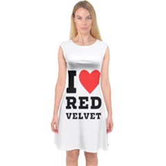 I Love Red Velvet Capsleeve Midi Dress by ilovewhateva