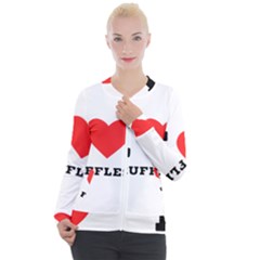 I Love Truffles Casual Zip Up Jacket by ilovewhateva