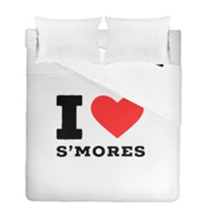 I Love S’mores  Duvet Cover Double Side (full/ Double Size) by ilovewhateva