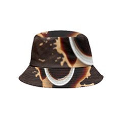 Coffee Cafe Espresso Drink Beverage Bucket Hat (kids) by Ravend