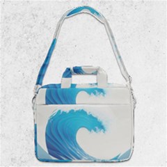 Wave Tsunami Tidal Wave Ocean Sea Water Macbook Pro 13  Shoulder Laptop Bag  by Ravend