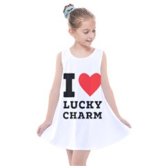 I Love Lucky Charm Kids  Summer Dress by ilovewhateva