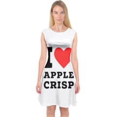 I Love Apple Crisp Capsleeve Midi Dress by ilovewhateva