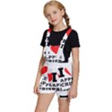 I love Apple crisp Kids  Short Overalls View2