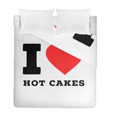 I Love Hot Cakes Duvet Cover Double Side (full/ Double Size) by ilovewhateva