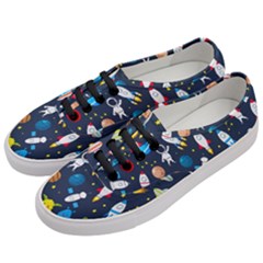 Big-set-cute-astronauts-space-planets-stars-aliens-rockets-ufo-constellations-satellite-moon-rover-v Women s Classic Low Top Sneakers by Salman4z