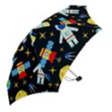 Space seamless pattern Mini Folding Umbrellas View2