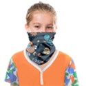 Space-seamless-pattern Face Covering Bandana (Kids) View1