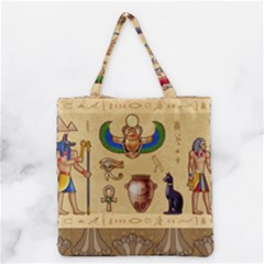 Egypt-horizontal-illustration Grocery Tote Bag by Salman4z